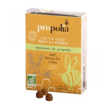 Gommes de Propolis Bio, Miel-Propolis